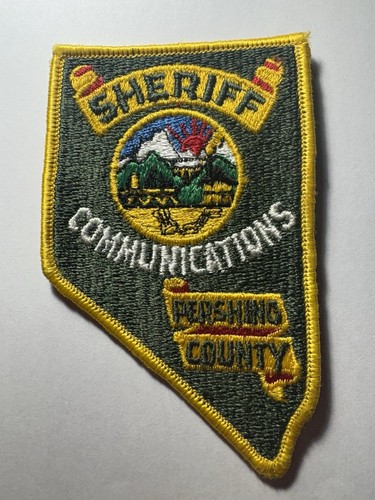 Pershing County Nevada Sheriff Communications Patch ~ RARE