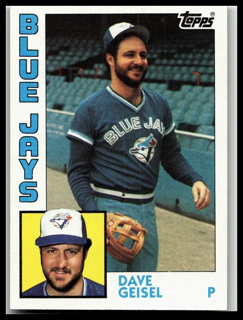 1984 Topps #256 Dave Geisel