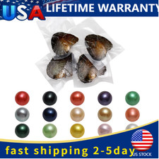 New 10 PCS 7-8mm Oysters Real Pearl Natural Pearl Freshwater Pearl Gift Party