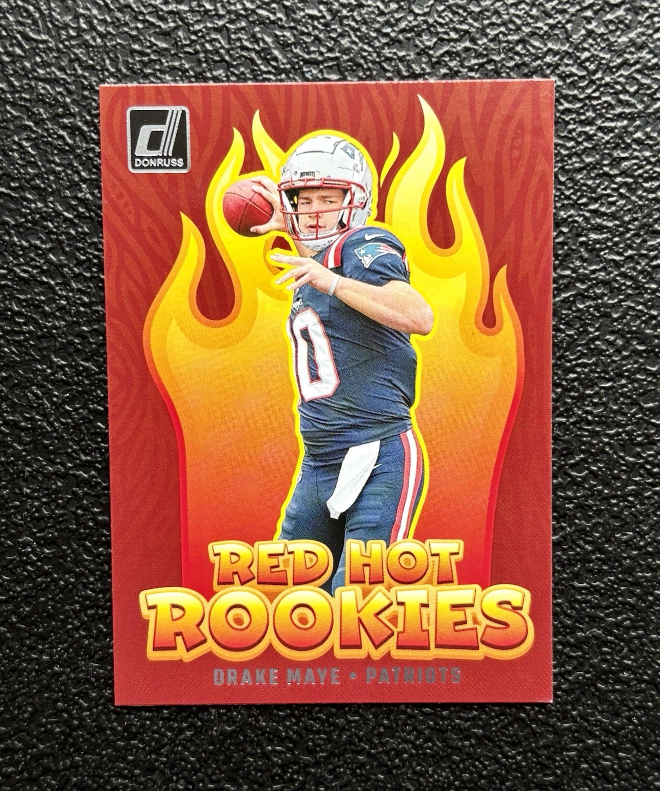 2024 Donruss DRAKE MAYE Red Hot Rookies Insert RC #RHR-DME *Patriots