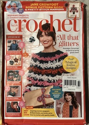 Inside Crochet UK magazine  issue 184 All That Glitters