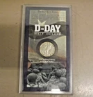 D-Day 1944 Walking Liberty Half Dollar Silver Coin No Mint Mark