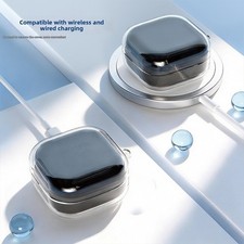 Light-Duty Clear Case für Samsung Buds 4 Buds 4Pro mit drehbarem Karabinerhaken – Bild 2