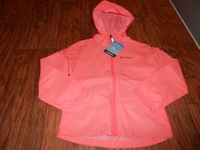 NEW with tags Columbia girls coat size XS 6 - 6X jacket lightweight Waterproof
