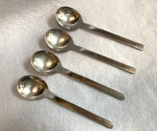 4  WMF   Stainless  RENO  Teaspoons 6 1/8"  Satin Handle   18/8   Korea