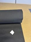 5 Metres Black Mid weight Panama Cotton Blend Deadstock Fabric.