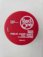 RedOne Red Aqua Hair Wax Full Force Maximum Control 5.07 oz