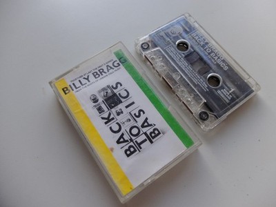 BILLY BRAGG - BACK TO BASICS - Cassette tape Album 1987 ZGODP8 VG+