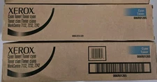 2 NEW Genuine Xerox 006R01265 XEROX WORKCENTRE 7132 Cyan Toner 006R01265