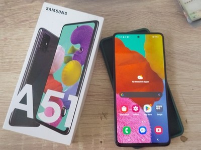 Samsung Galaxy A51 SM-A515F/DSN - 128GB - Prism Crush Black (Ohne Simlock)