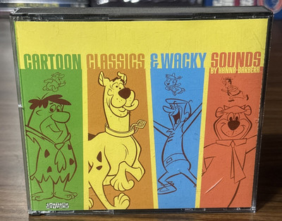 Hanna Barbera Cartoon Classics and Wacky Sounds 3 CD Set