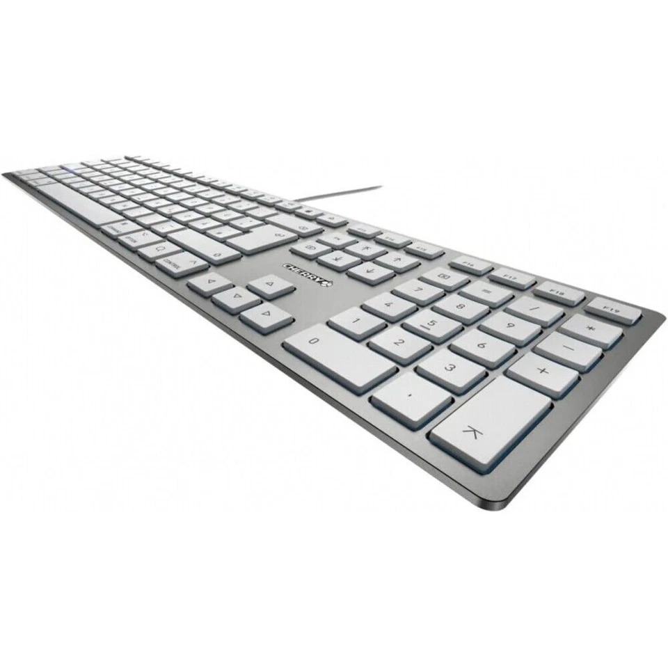 Cherry KC 6000 Slim Tastatur USB ultraflach leise Mac Layout Scissor Mechanik - Bild 4 von 4