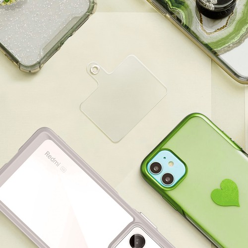 Avizar, nylonowy pleciony łańcuszek na telefon komórkowy, ConnectStyle, 60cm, cytrynowa zieleń - Zdjęcie 3 z 6