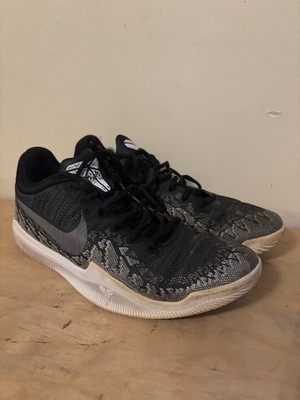 Nike Mamba Rage  Anthracite  Black White Kobe 908972-001 Men Size 9.5/Women 11