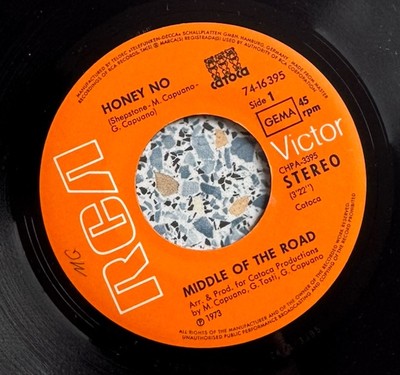 Middle Of The Road - Honey No 7''Single 1973 DE