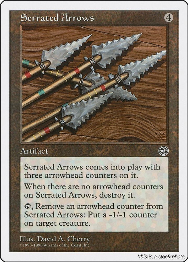 MTG Serrated Arrows [ATH - 20] MP
