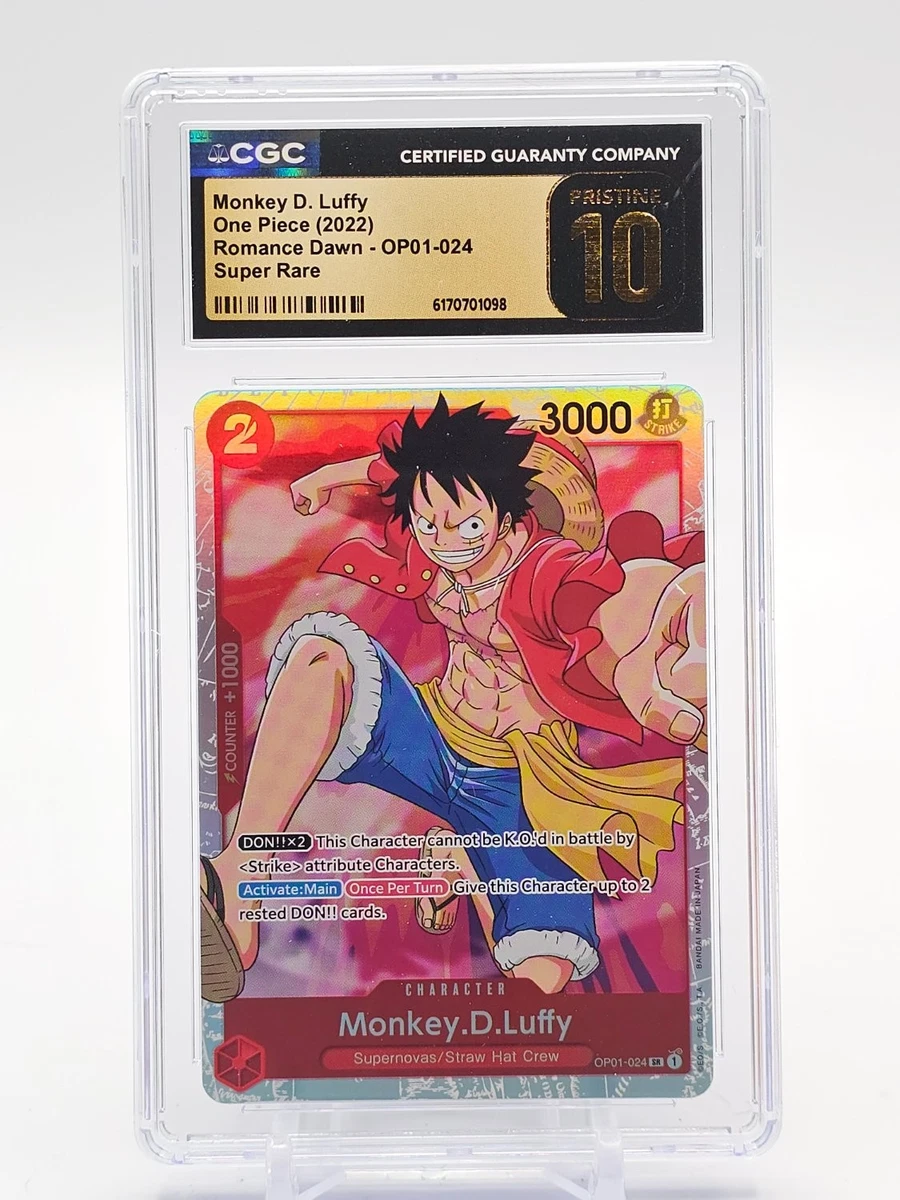 Monkey.D.Luffy OP01-024 Romance Dawn for sale | eBay