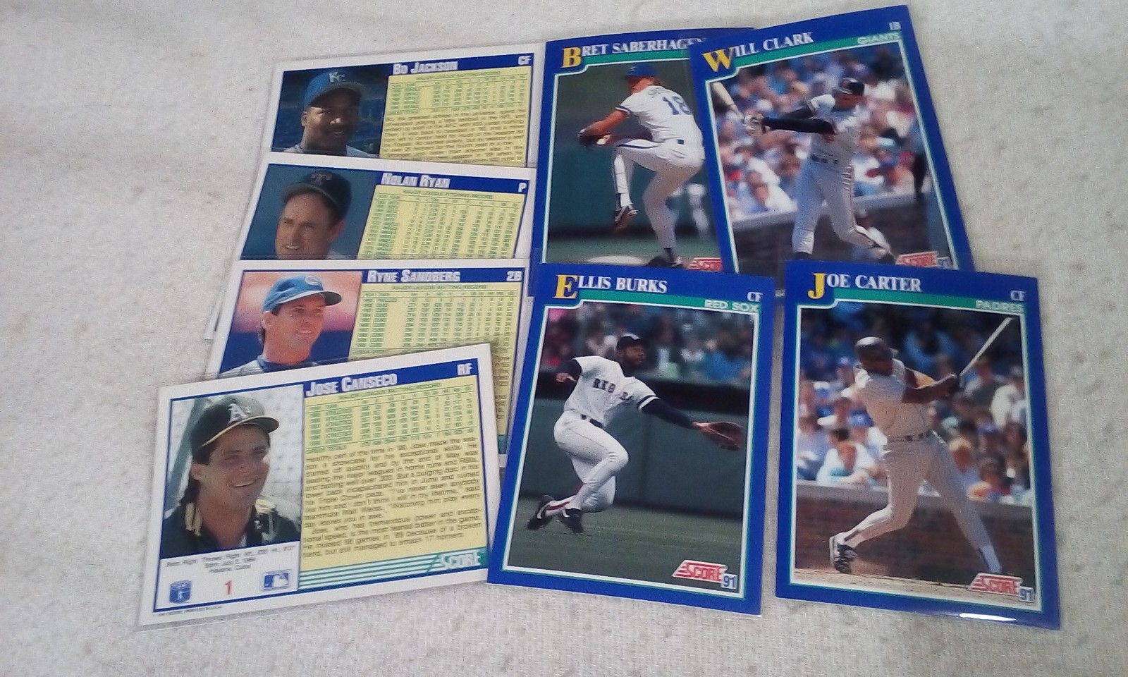 1991 Score  Baseball 1-99 part. set  Pick cards that you may want/need.