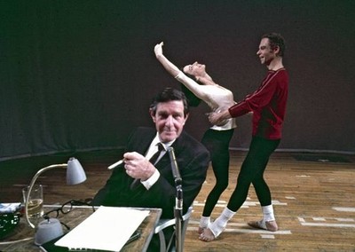 Merce Cunningham and company rehearsing 1969 Ballet Dance Art Old Photo 15