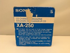 SONY CD Changer Magazine XA-250 Compatible w/ MOST post 1997 Changers USED