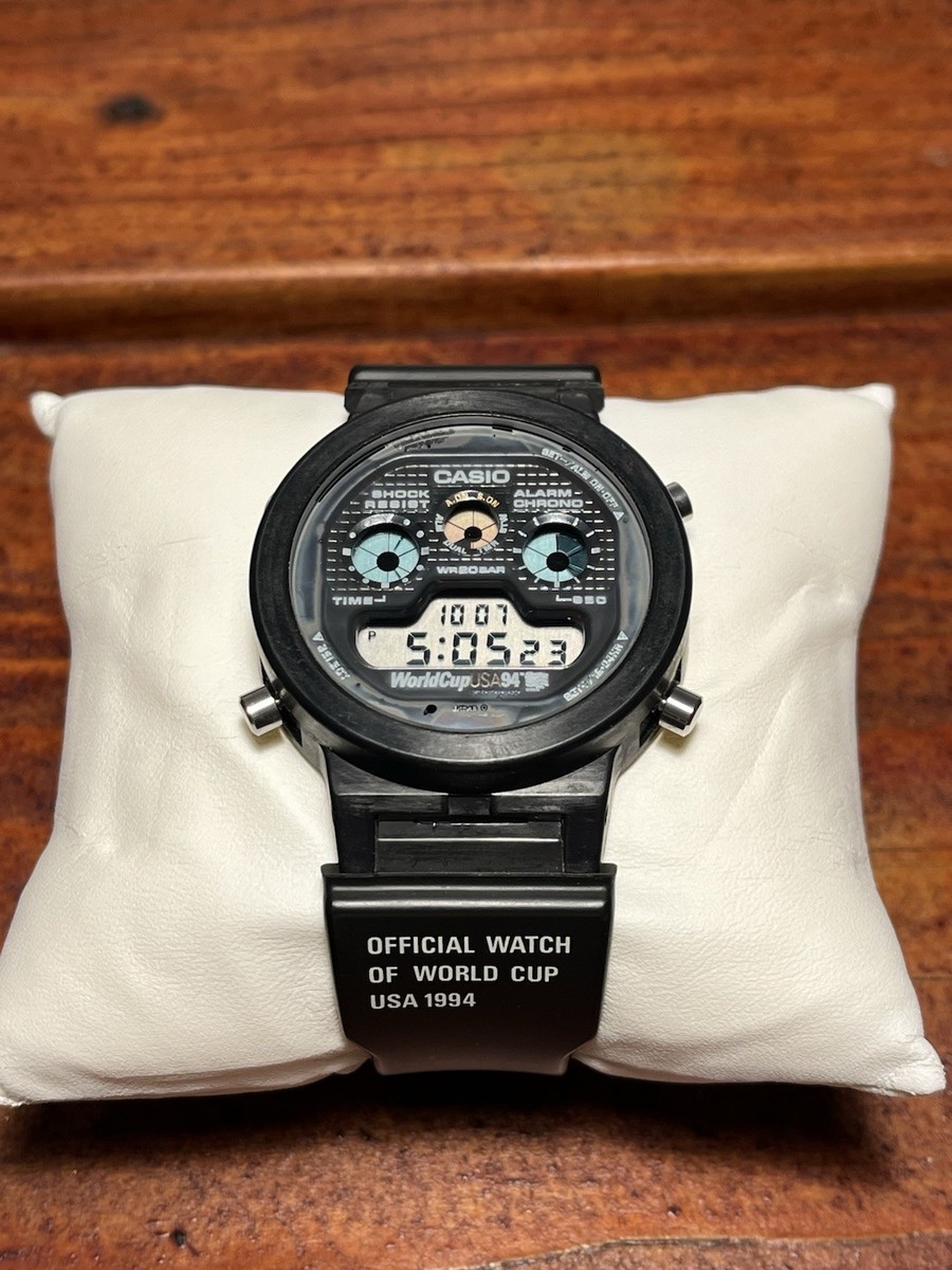 G-SHOCK レアDW-6194 ワールドカップ94 豆電球 Casio G-SHOCK DW-5994 World Cup USA 1994 “Official Watch” – Rare