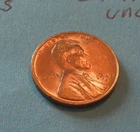 1945 S   CHOICE  BRILLIANT  RED UNCIRCULATED   WHEAT CENT #2