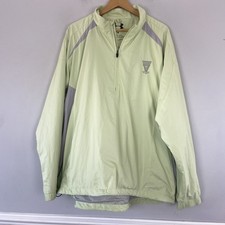 Under Armour 1/2 Zip Jacke Herren 2XL Gr&uuml;n Badlands Golfschl&auml;ger Las Vegas