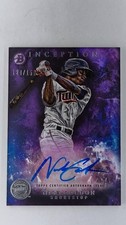 2016 Bowman Inception - Prospect Autographs Nick Gordon #PA-NG Purple /150