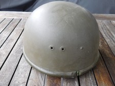 Fallschirmjäger Helm, NVA, mit Tarnnetz