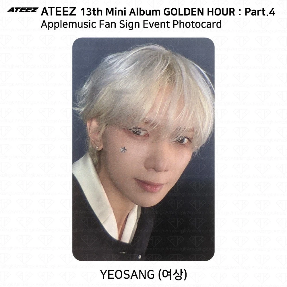 Yeosang - GOLDEN HOUR: Part.4 Fansign photocard photocard