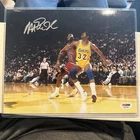 Magic Johnson Lakers Autographed Photo PSA Authenticated