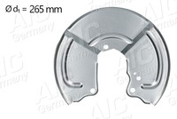 Spritzblech Ankerblech Hinterachse Rechts FÜR Alfa Romeo 155 (167 ) - AIC 71339