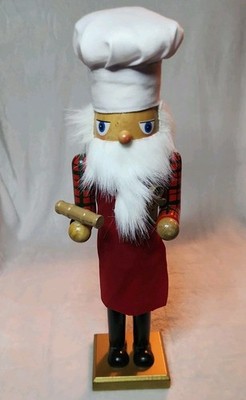  Nutcracker ''CHEF/BAKER '' 15'' Tall  Christmas Decor hand painted 