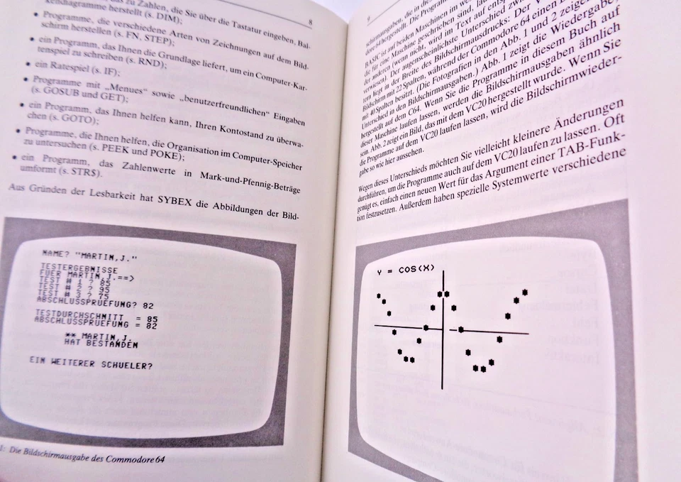 COMMODORE 64/128 -- COMMODORE 64 BASIC HANDBUCH (SYBEX - BUCH) #1DE - Bild 4 von 4