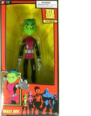 BANDAI 2004 TEEN TITANS BEAST BOY 3.5 DC Comics Action Figure EUR 11