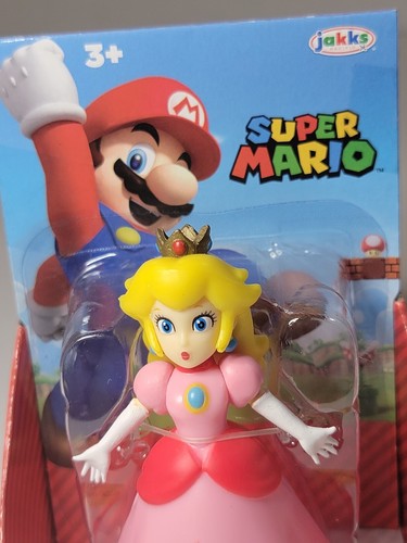 Jakks Pacific Super Mario - Princess Peach - 2,5" Actionfigur - Bild 5 von 8