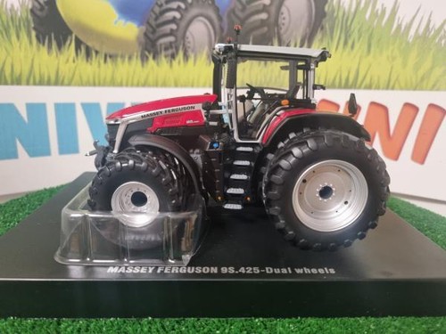 Tracteur Massey Ferguson Mf9S.425 à Roues Jumelées 1:32 - Modèle 2022 Universal Hobbies UH6653 - Neuf En Boîte