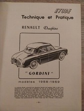 Revue technique Renault DAUPHINE
