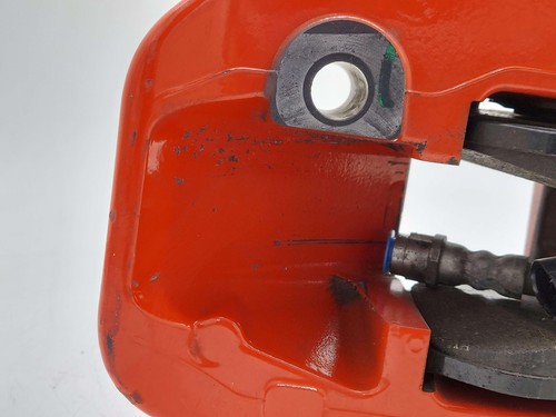 2018 LAMBORGHINI AVENTADOR S LP740-4 FRONT LEFT BRAKE CALIPER RED 470615105T - Picture 8 of 14