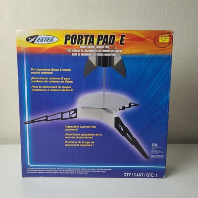 Estes Model Rocket Launch Pad Porta Pad for Launching E and F Size Models 2238