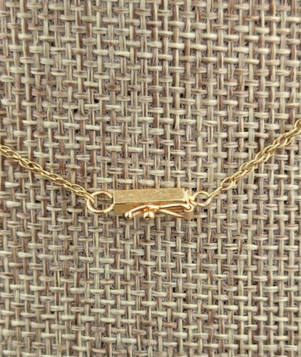 Vintage Hammerman Brothers 14k Gold Ruby Diamond Owl Necklace - Picture 8 of 10