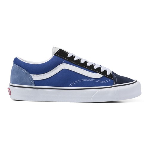 New Vans Style 36 Color Block Navy Blue/White Sneakers Low-Top Shoes 2022 |  eBay