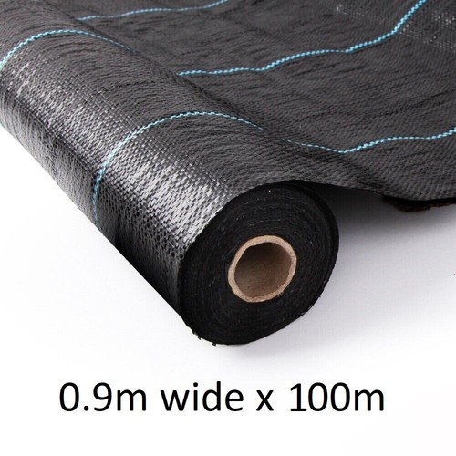 Weed Mat 90 GSM Weedmat Garden Cover Matting Control Black 0.9/1.8/3.6m 5 - 200m - Picture 19 of 32