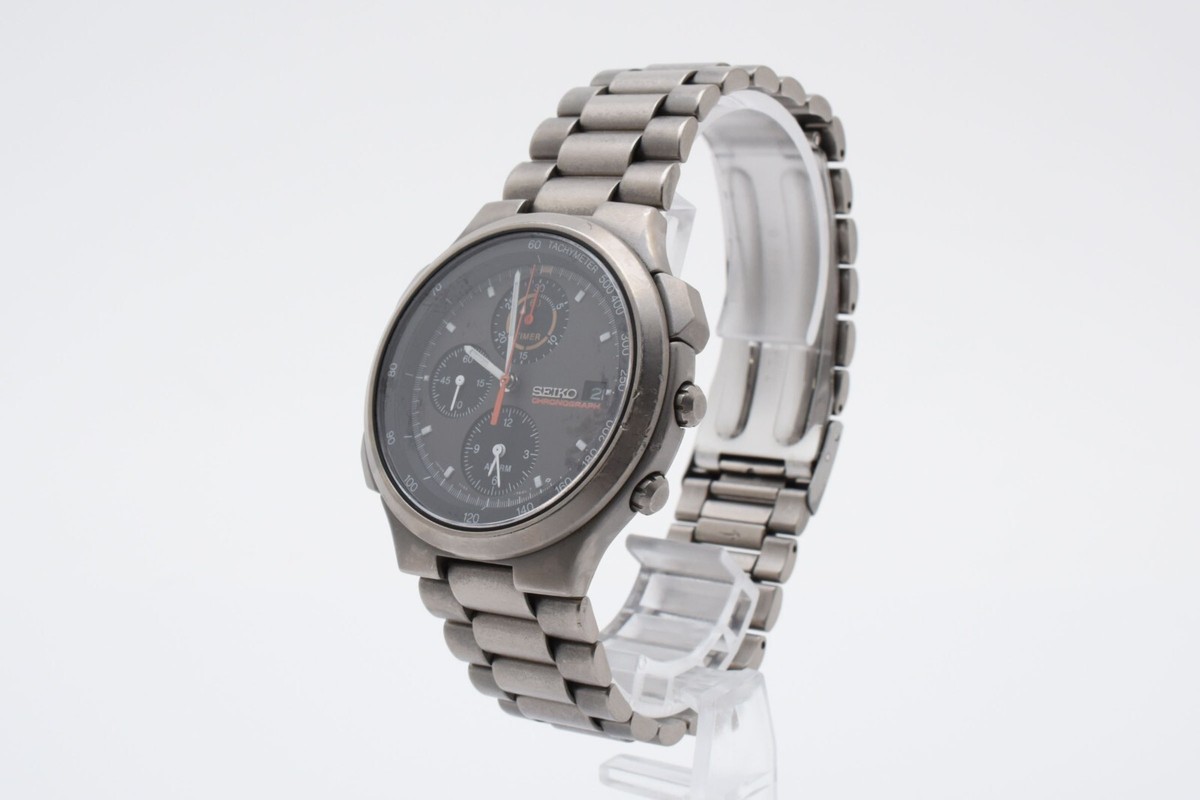 SEIKO セイコー スピードマスター 7T42-7A10 チタン クォーツ レビュー】セイコー スポーツ スピードマスター SBBR003 チタン