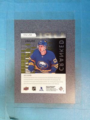 JY50) 2022-23 Synergy JACK QUINN 205/699 Neon Green Cranked Up!