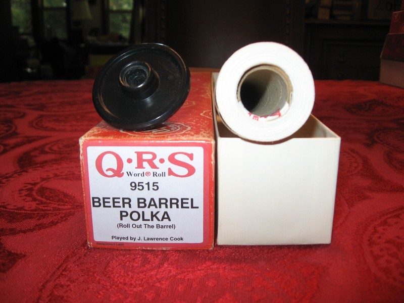 Beer Barrel Polka - QRS Player Piano Roll #9515: Hear It Play!