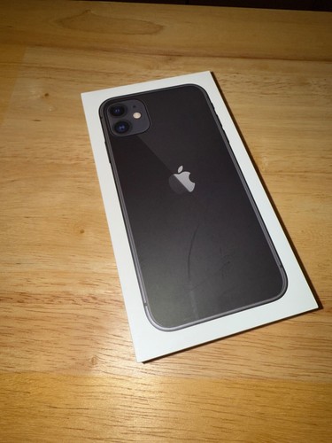 NEW Apple iPhone 11 64GB black factory unlocked never used