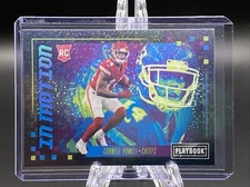 2021 Panini PLAYBOOK Cornell Powell RC Sparkle IN MOTION #INM-CPO RARE SSP