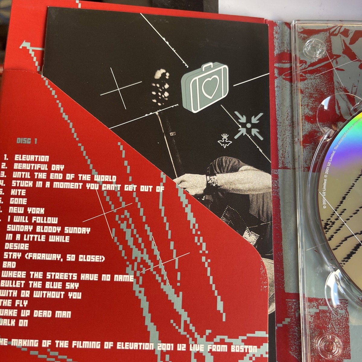 U2 - Elevation: Live from Boston (2 Disc DVD , 2001