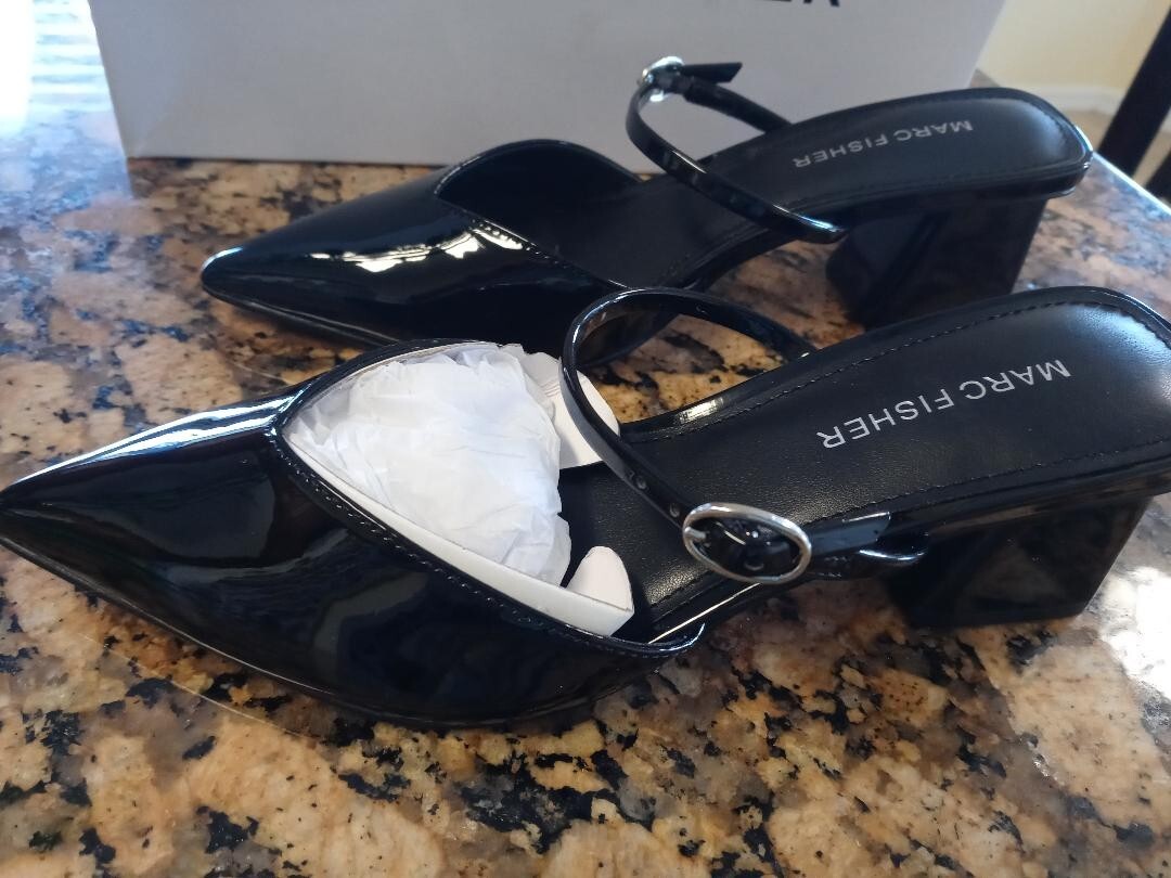 Lakey Marc Fisher Mules Women's Marc Fisher Lakey Heeled Mule Size